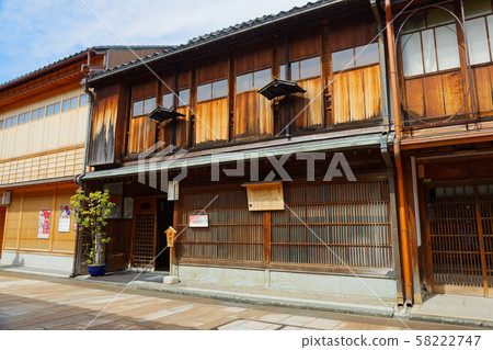金澤東茶屋街的街道 58222747