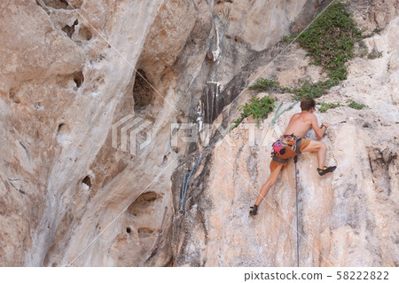 Mountain climber 58222822
