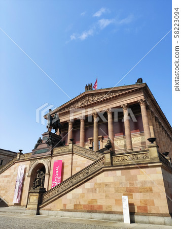 Old National Gallery. View from the street. Old National Gallery. View from the street. 58223094