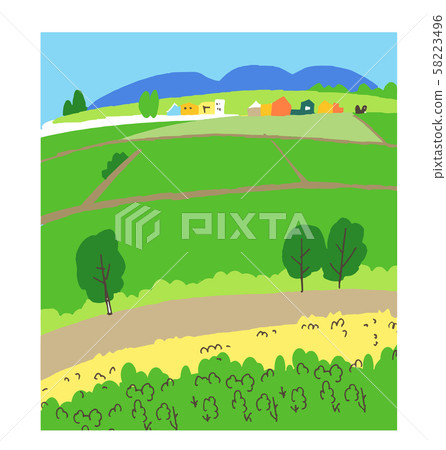 鄉村景觀 鄉村景觀 58223496