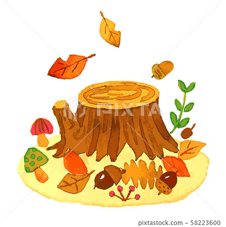 Fall stump Fall stump 58223600