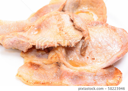Delicious pork ginger grill 58223946