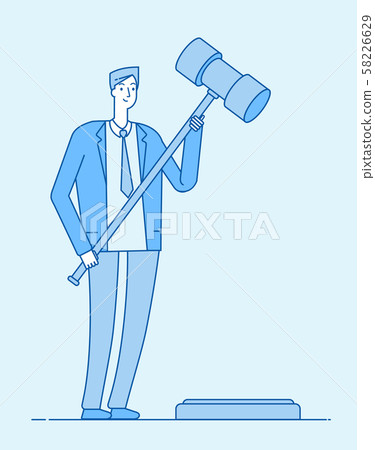 Lawyer with gavel. Jurisdiction legal verdict lawyers legislation guilty judge guilt punishment Lawyer with gavel. Jurisdiction legal verdict lawyers legislation guilty judge guilt punishment 58226629