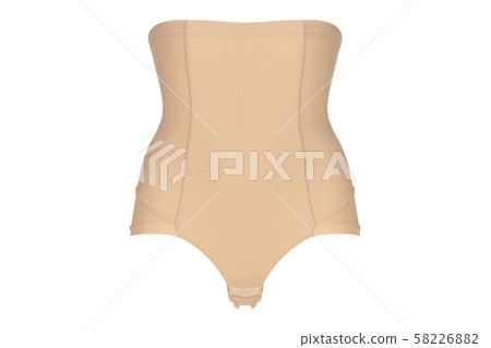 Lacy feminine corrective underwear beige color Lacy feminine corrective underwear beige color 58226882
