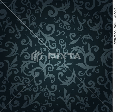 Ornate floral seamless texture. Ornate floral seamless texture. 58227495
