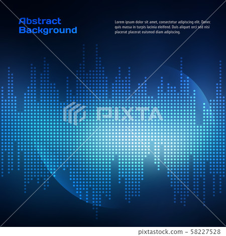 Abstract Blue Background Vector 58227528