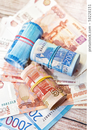 It's time to pay taxes. A lot of Russian money. 58228151