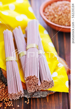 buckwheat noodles buckwheat noodles 58228184