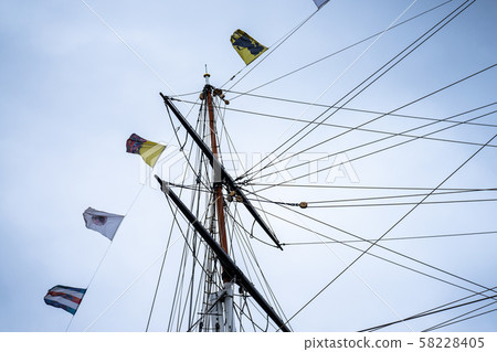 Cutty Sark is a British clipper ship. Built on the River Leven, Dunbarton, Scotland in 1869 for the Cutty Sark is a British clipper ship. Built on the River Leven, Dunbarton, Scotland in 1869 for the 58228405