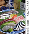 日本生魚片拼盤（生魚片） 58231383
