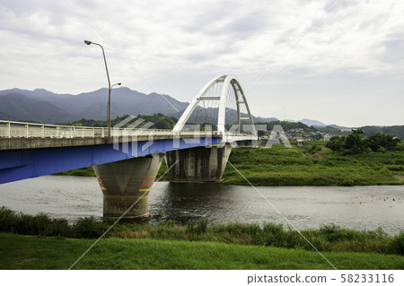 Yuragawa Otonase Bridge (Fukuchiyama City, Kyoto Prefecture) 58233116