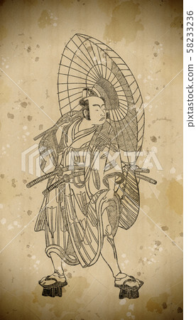 Ukiyoe Kabuki Actor 46 vintage Ukiyoe Kabuki Actor 46 vintage 58233236