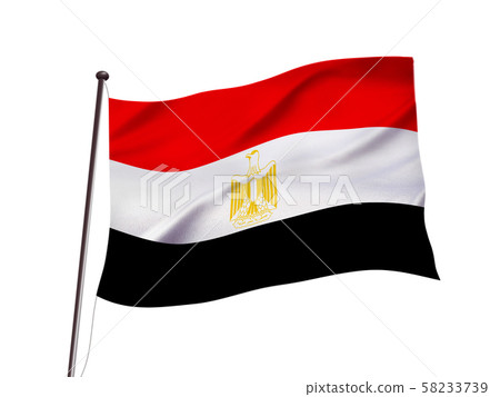 埃及國旗圖像 58233739