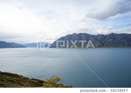 湖泊 湖 海灣 58234957