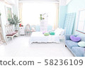 Bedroom with natural light 58236109