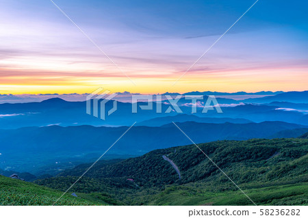 Norikura Kogen Morning glow [Nagano Prefecture] 58236282