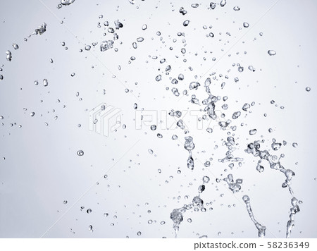 Splashes (white background) 58236349