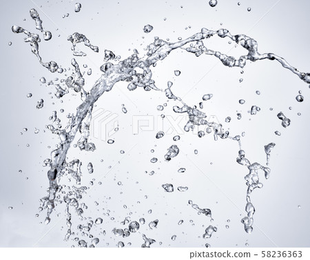 Splashes (white background) Splashes (white background) 58236363