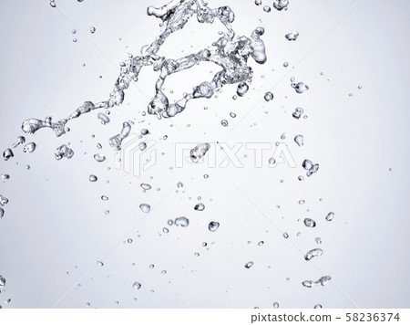 Splashes (white background) Splashes (white background) 58236374