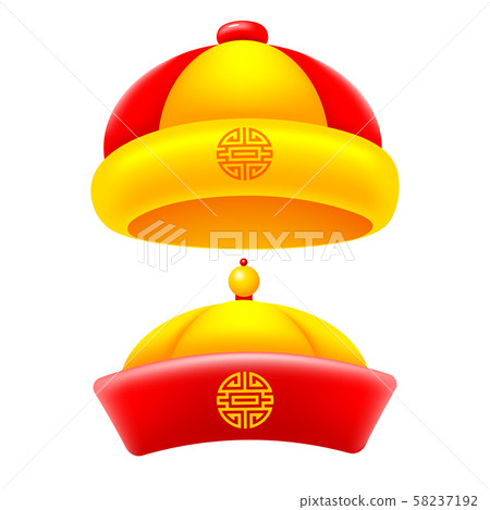 Chinese traditional hat Chinese traditional hat 58237192