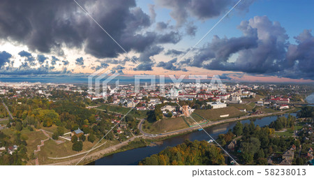 tourist city of Grodno in Belarus. 58238013