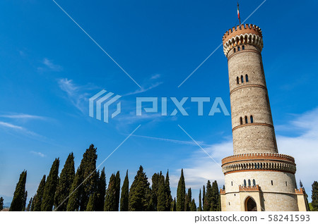 Monumental tower of San Martino della Battaglia - Italy 58241593