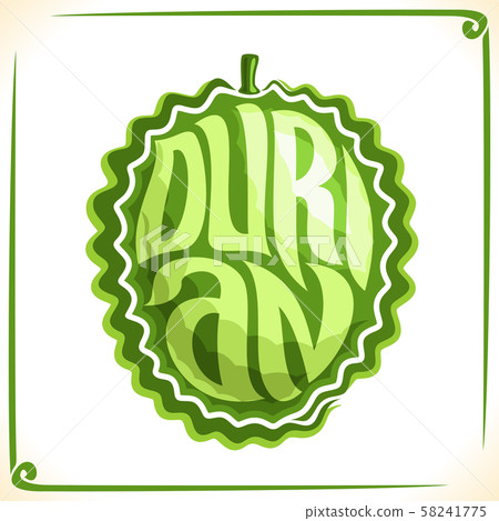 Vector logo for Durian 58241775