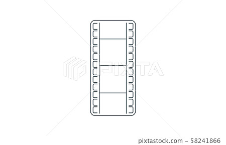 Film icon vector concept illustration for design. 58241866