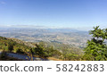 scenic view over macedonians capitol skopje 58242883