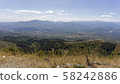 scenic view over skopje from a mountain 58242886
