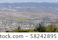 scenic view over macedonians capitol skopje 58242895