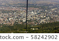 cable car in macedonial capitol skopje 58242902