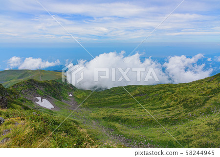 Mt Chokai Stock Photo