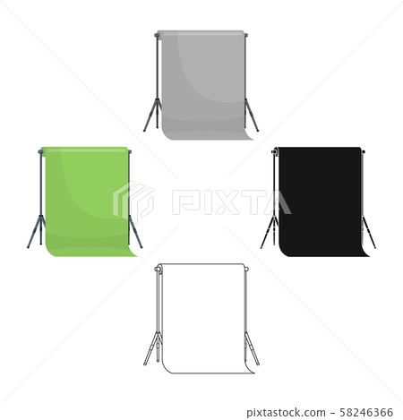 Background stand,hromakey. Making a movie single icon in cartoon,black style vector symbol stock Background stand,hromakey. Making a movie single icon in cartoon,black style vector symbol stock 58246366