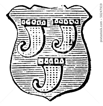 Clarion is a horn or trumpet borne in this shape 58247919