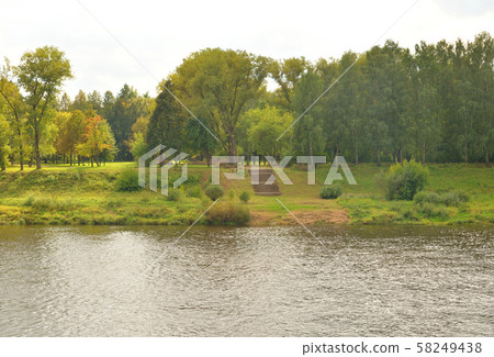 Western Dvina river. 58249438
