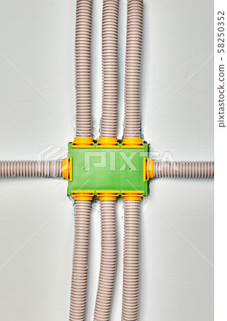 Nonmetallic electrical conduit  made of PVC. 58250352
