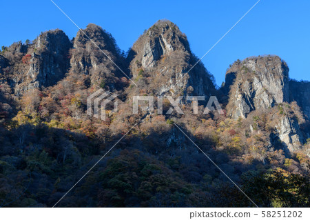 Mt. Mogiyama in the late autumn Mt. Mogiyama in the late autumn 58251202