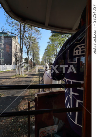 Hokkaido, Sapporo, Hokkaido's pioneering village in autumn 58254357