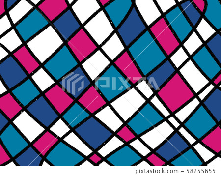 Abstract color pattern background, mosaic background 58255655