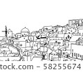 Santorini Island, Greece, illustration 58255674