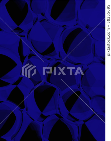 Abstract bubble background illustration 58255695