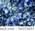 Abstract bubble background illustration 58255697