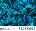 Abstract bubble background illustration 58255698