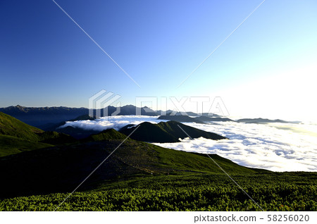 Morning scenery of Norikura Oguro (Photo taken at Norikura, Mount Oguro) 58256020