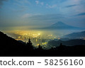 Fuji and night view 58256160