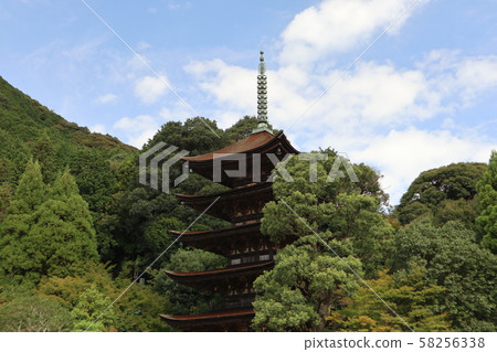 Enkoji Temple in early autumn 58256338