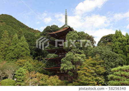 Enkoji Temple in early autumn 58256340