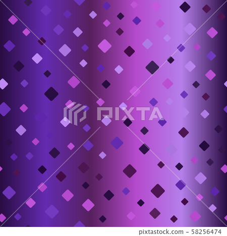 Gradient rounded diamond pattern. Seamless vector 58256474