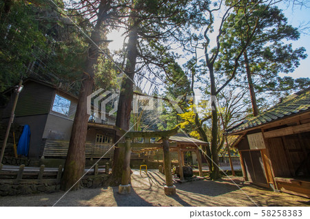 Tenso Shrine Kinrin Lake Oita Prefecture Yufuin 58258383